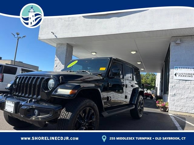 Used 2022 Jeep Wrangler Unlimited Sahara AWD/4WD image 1