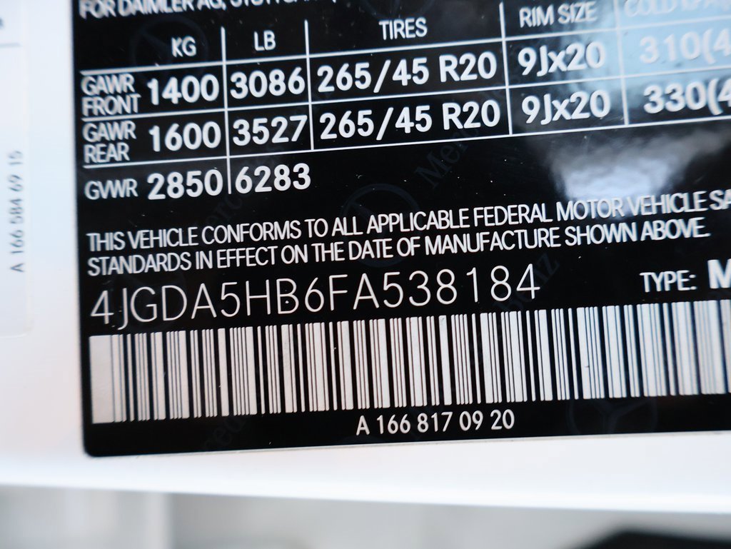 Used 2015 Mercedes-Benz ML 350 ML 350 image 21