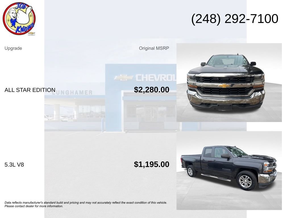 Used 2016 Chevrolet Silverado 1500 LT w/ All Star Edition image 5