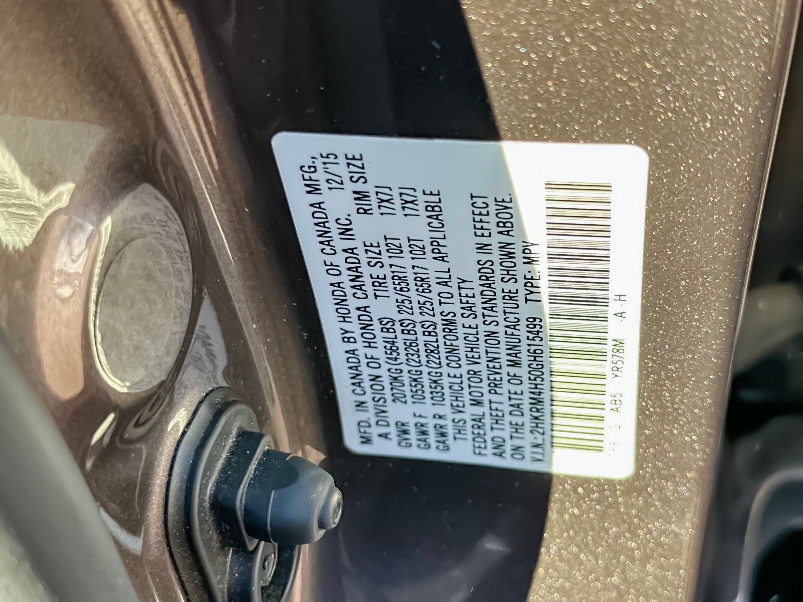 Used 2016 Honda CR-V EX image 28