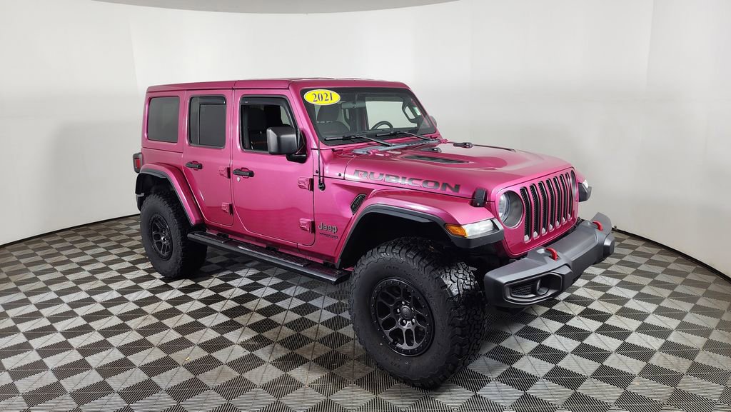 Used 2021 Jeep Wrangler Unlimited Rubicon w/ Xtreme Recon 35" Tire Package