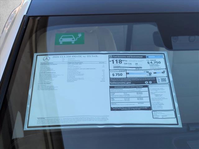 New 2026 Mercedes-Benz CLA 350 image 18