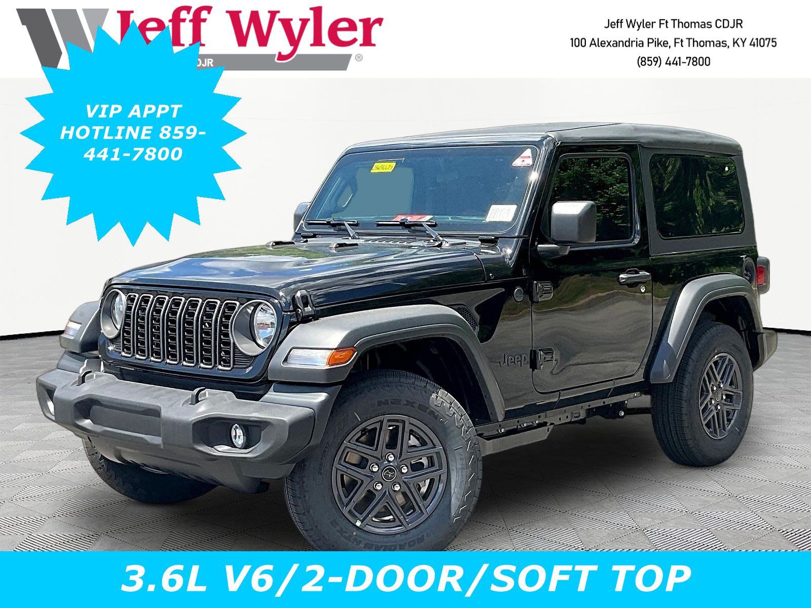 New 2026 Jeep Wrangler Sport AWD/4WD image 1