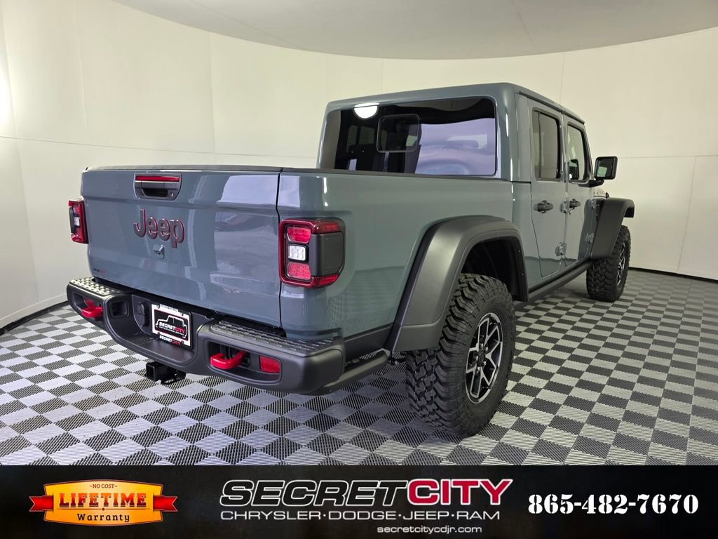 New 2026 Jeep Gladiator Rubicon w/ Steel Power Dome Hood Package image 7