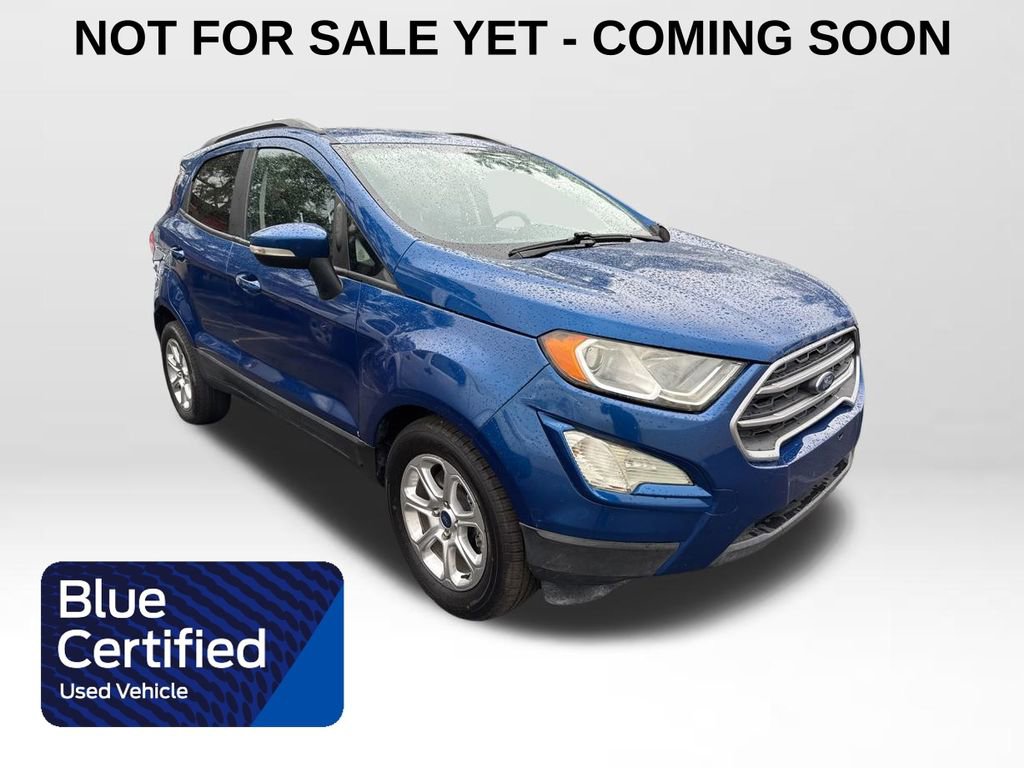 Certified 2020 Ford EcoSport SE