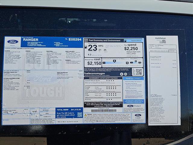 New 2026 Ford Ranger XLT w/ Equipment Group 301A High image 18