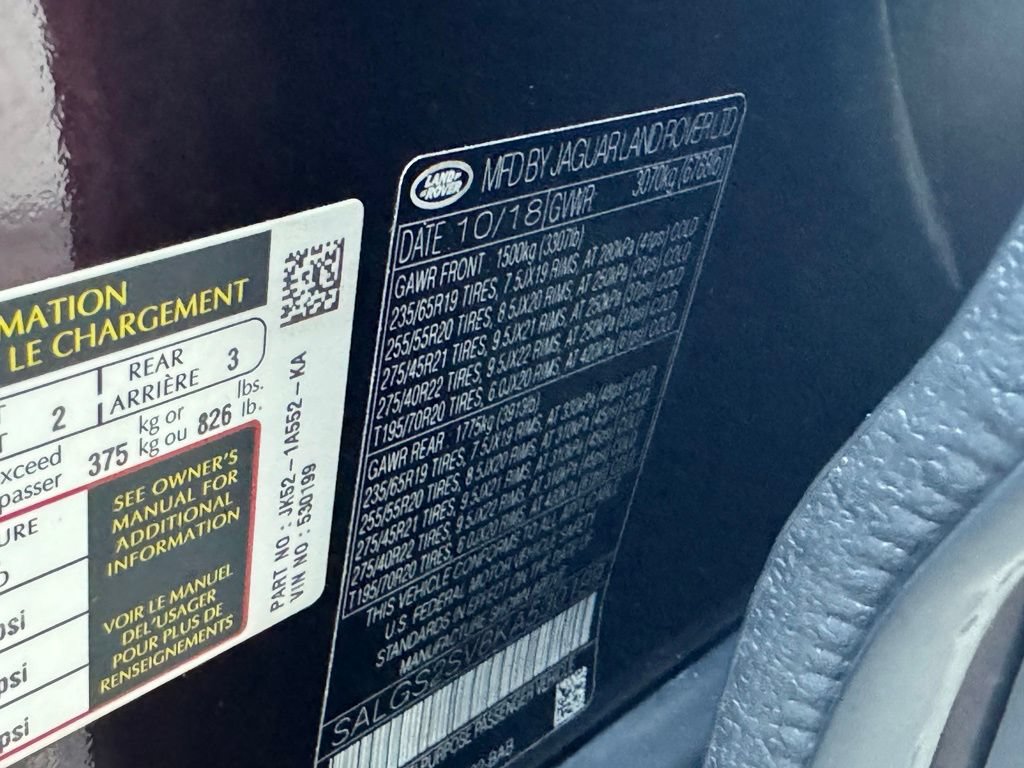 Used 2019 Land Rover Range Rover HSE AWD/4WD image 27