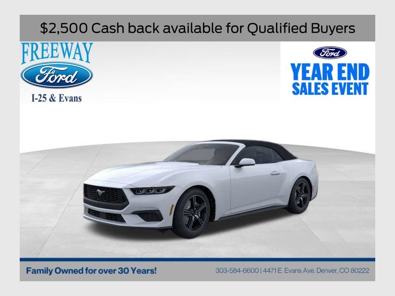 New 2025 Ford Mustang Convertible image 1