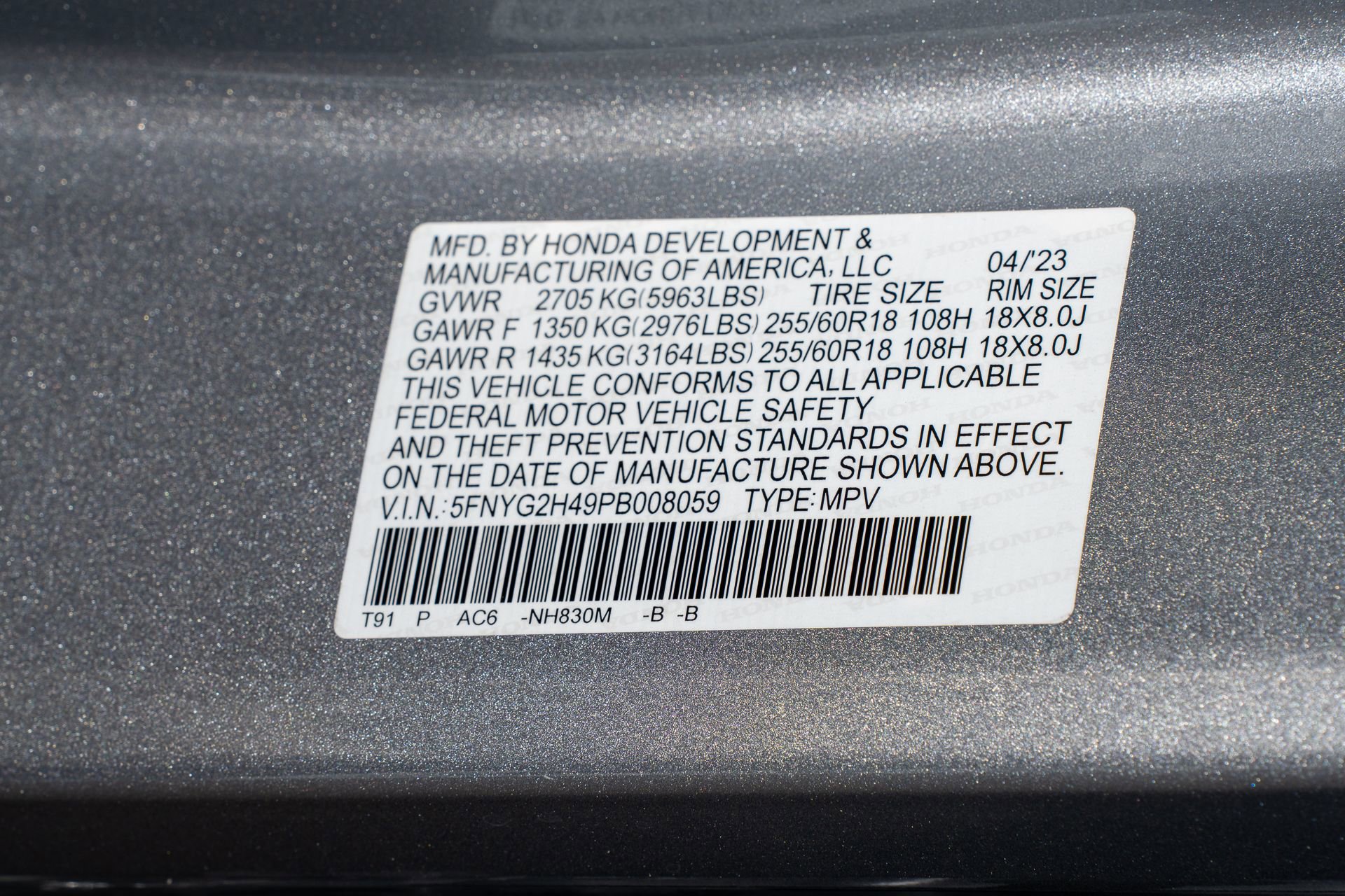 Certified 2023 Honda Pilot EX-L image 38
