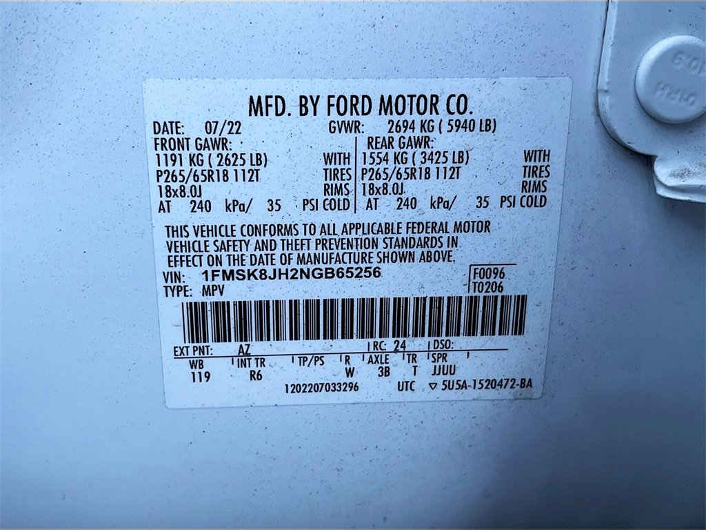 Used 2022 Ford Explorer Timberline image 33