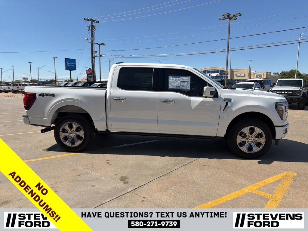 New 2026 Ford F150 Platinum w/ Equipment Group 702A High image 6