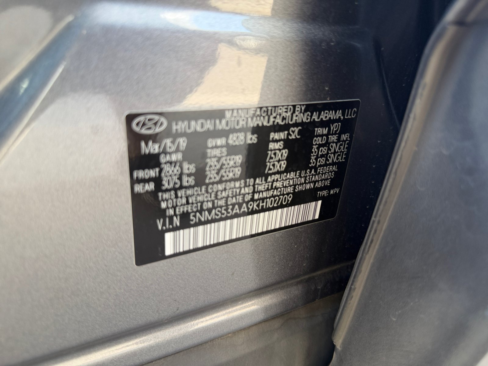 Used 2019 Hyundai Santa Fe FWD image 34