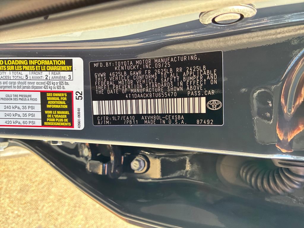 New 2026 Toyota Camry SE image 45