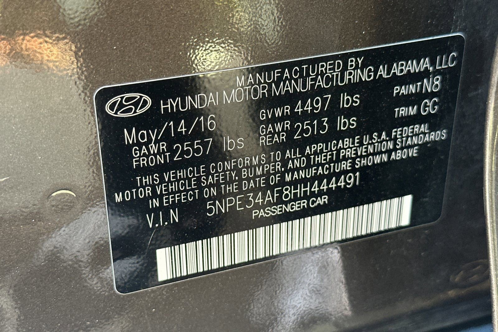 Used 2017 Hyundai Sonata Sport w/ Value Edition Package 02 image 29