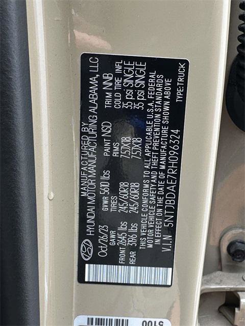 Certified 2024 Hyundai Santa Cruz SEL image 29