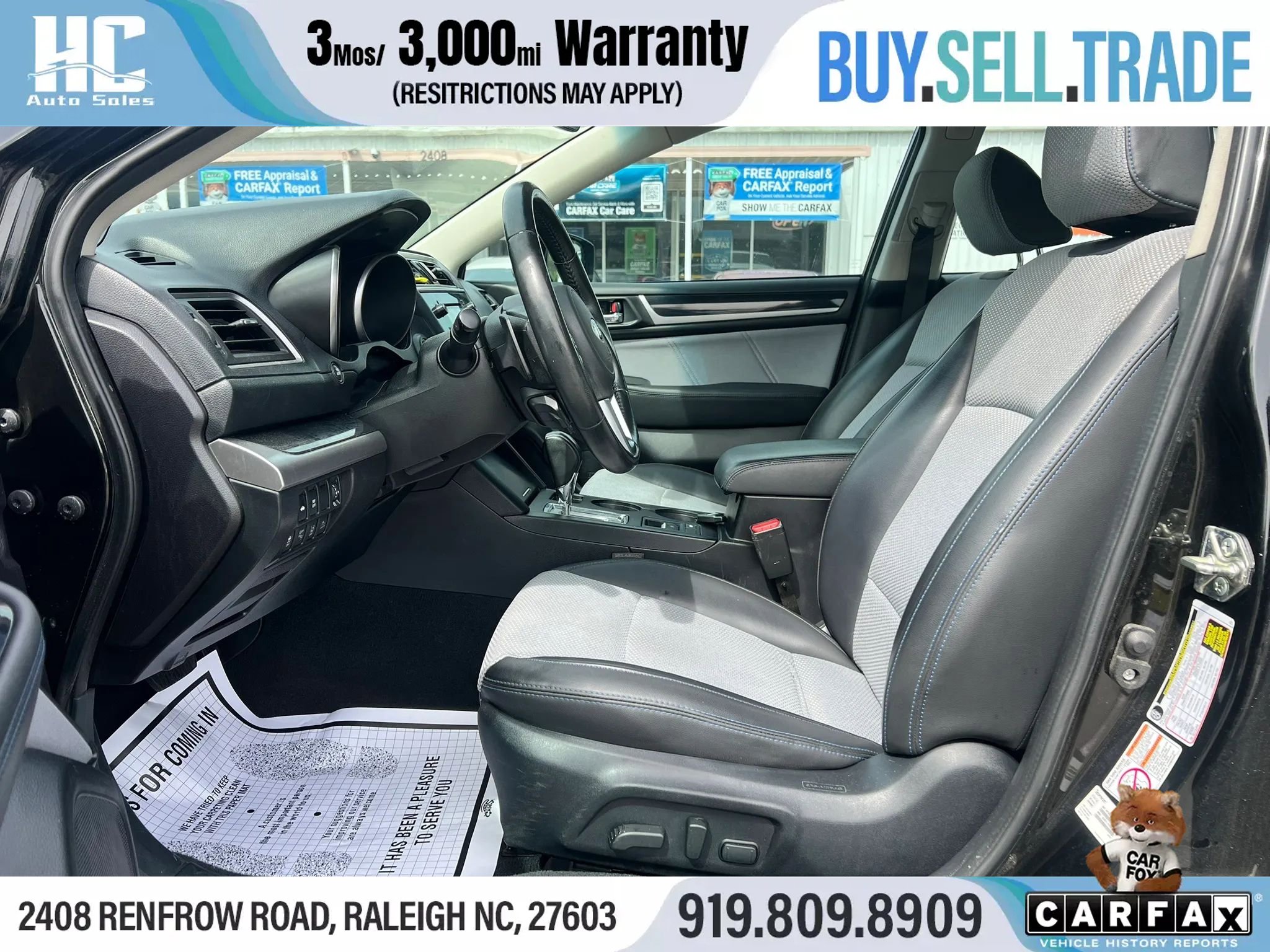 Used 2017 Subaru Legacy 2.5i Sport image 12