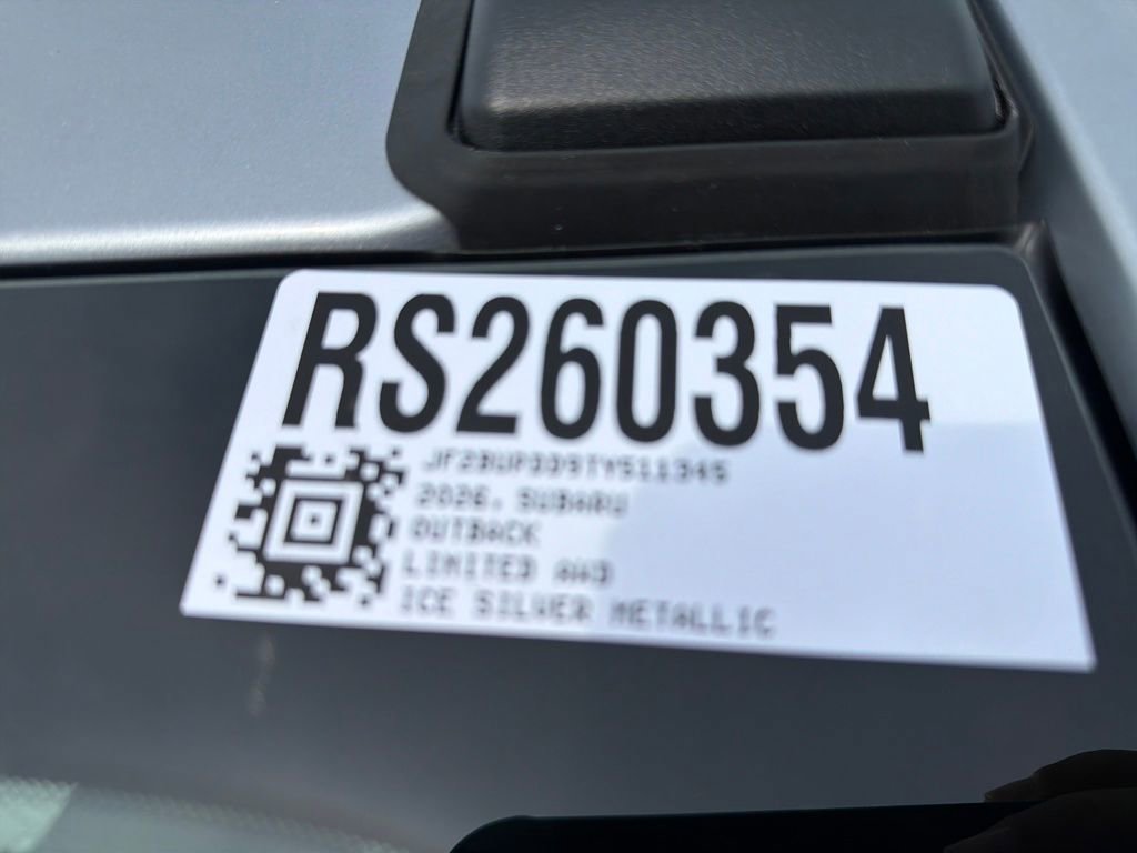 New 2026 Subaru Outback Limited image 12