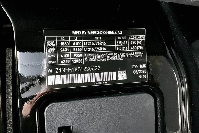 New 2025 Mercedes-Benz Sprinter 2500 image 16