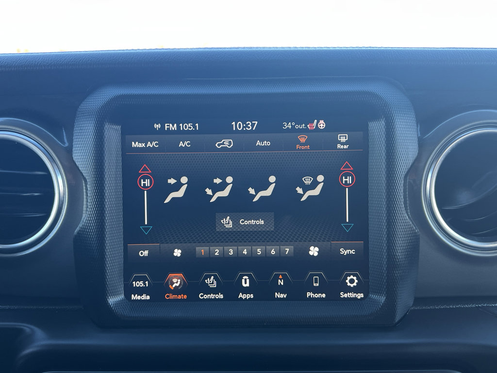 Used 2021 Jeep Wrangler Unlimited Sahara w/ Uconnect 4C Nav & Sound Group image 28