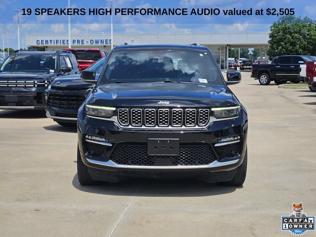 Used 2023 Jeep Grand Cherokee Summit w/ Luxury Tech Group V AWD/4WD image 3