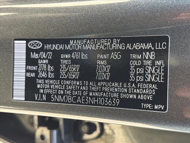 Used 2022 Hyundai Tucson SEL AWD/4WD image 26