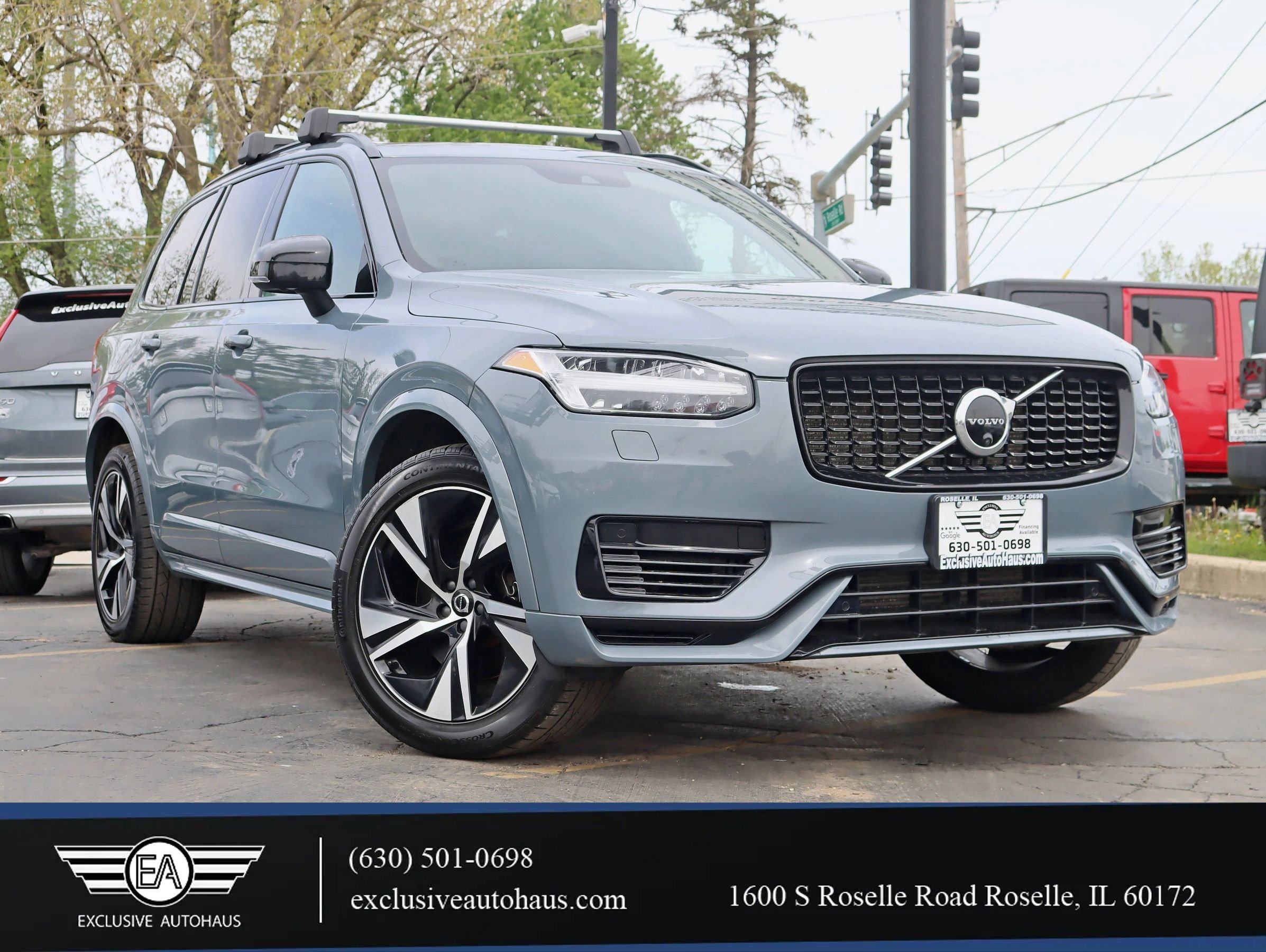 Used 2021 Volvo XC90 T8 R-Design AWD/4WD image 1