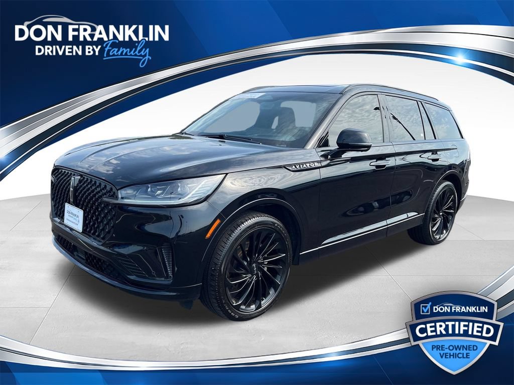 Used 2025 Lincoln Aviator Reserve w/ Jet Appearance Package