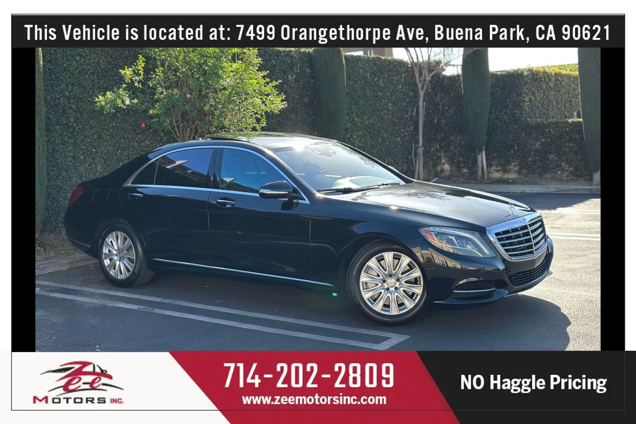 Used 2014 Mercedes-Benz S 550 Sedan image 1