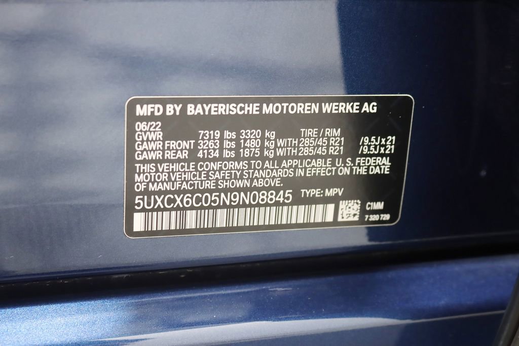 Used 2022 BMW X7 M50i image 48