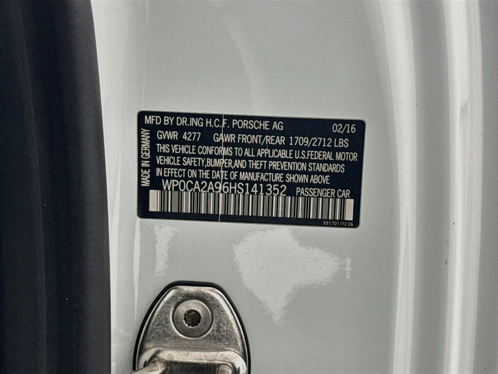 Certified 2017 Porsche 911 Carrera RWD image 30