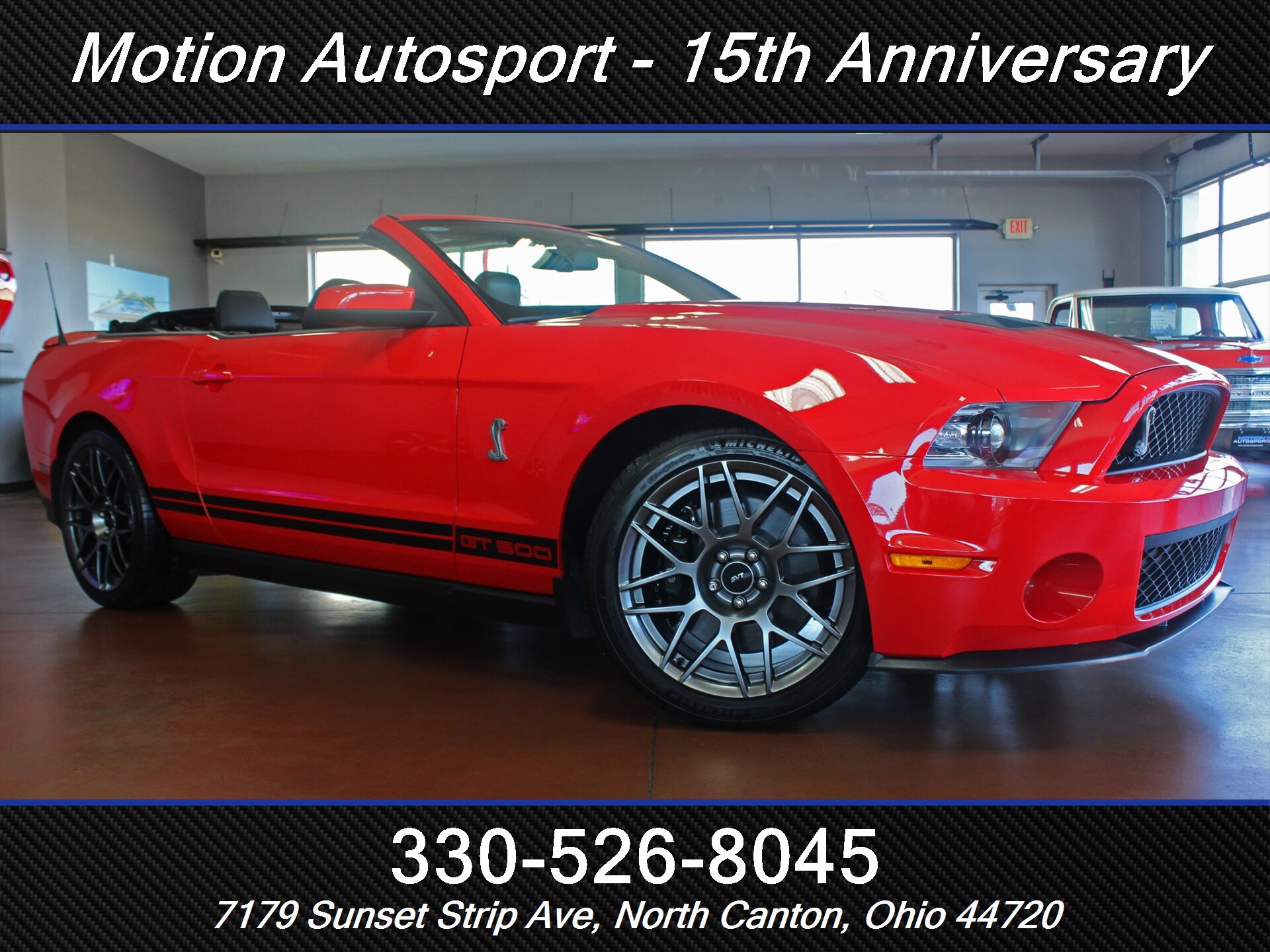 Used 2011 Ford Mustang Shelby GT500 w/ SVT Performance Pkg image 2