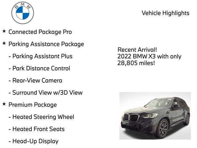 Used 2022 BMW X3 M40i w/ Premium Package AWD/4WD image 4