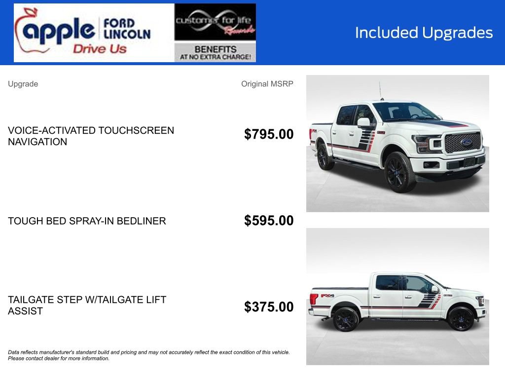 Certified 2020 Ford F150 Lariat w/ Equipment Group 502A Luxury image 5