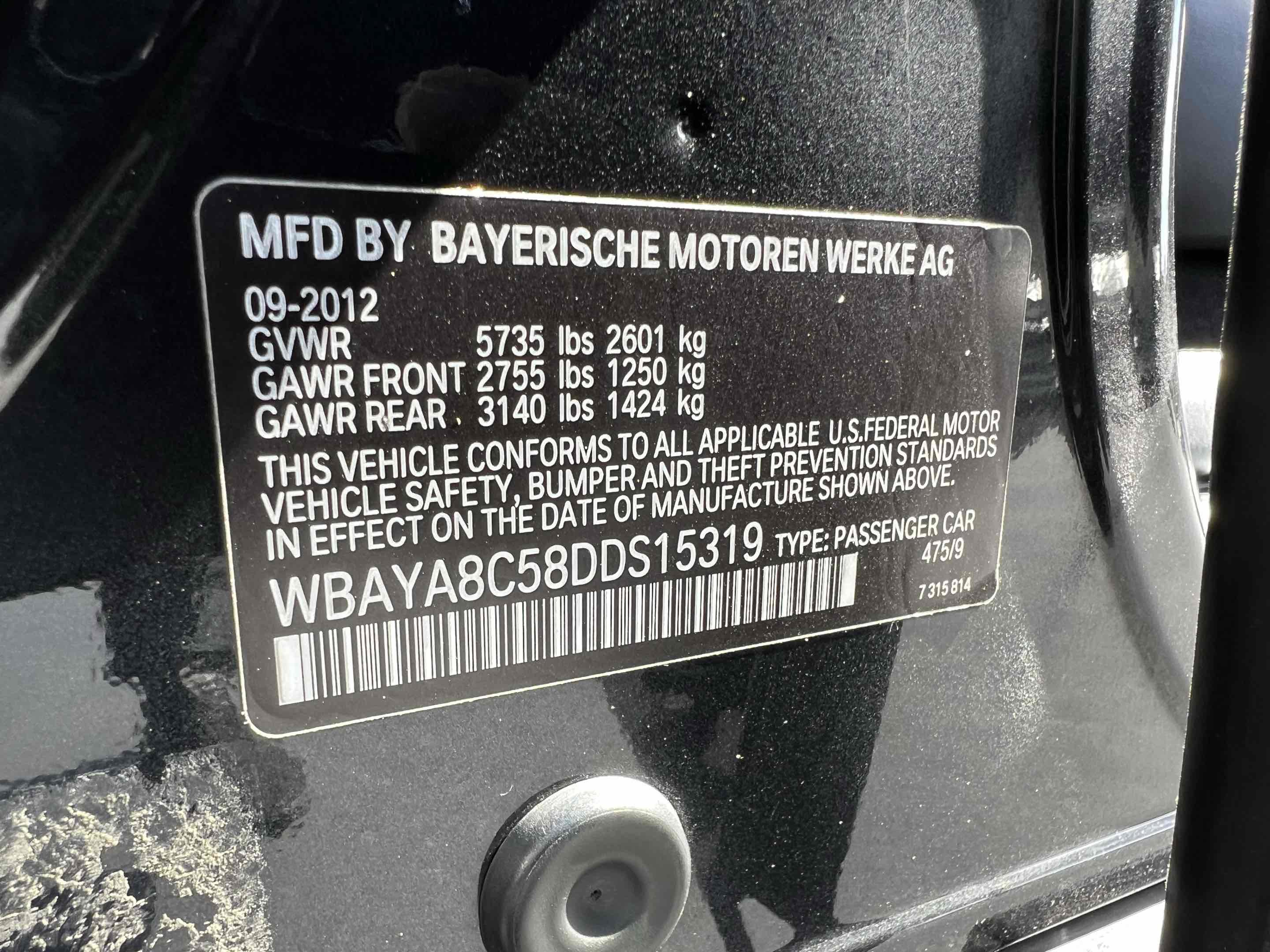 Used 2013 BMW ALPINA B7 image 11