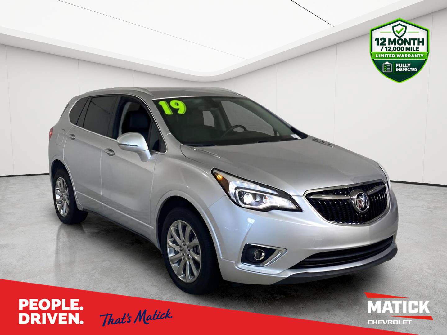Certified 2019 Buick Envision Essence AWD/4WD image 1