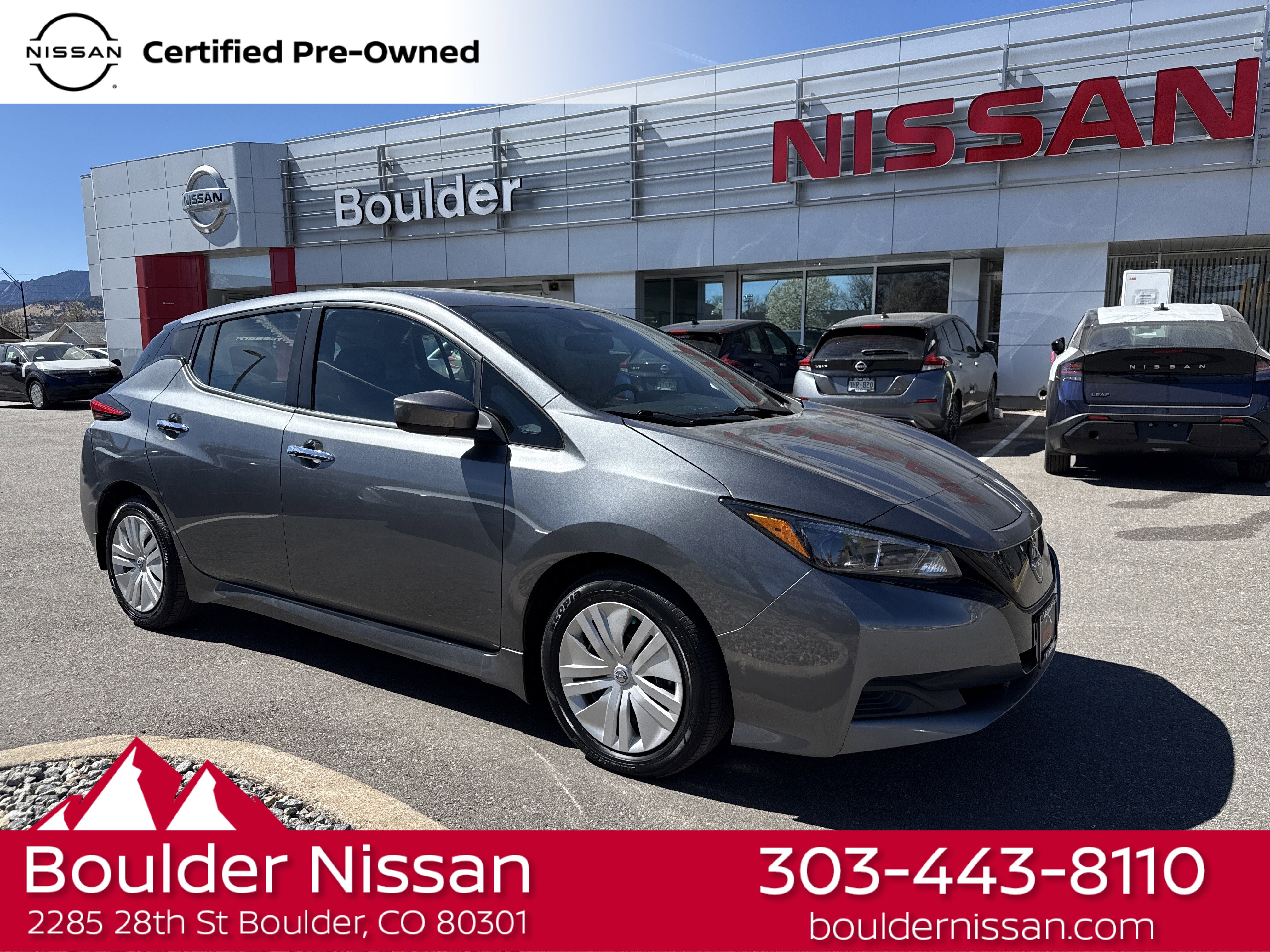 Certified 2023 Nissan Leaf S