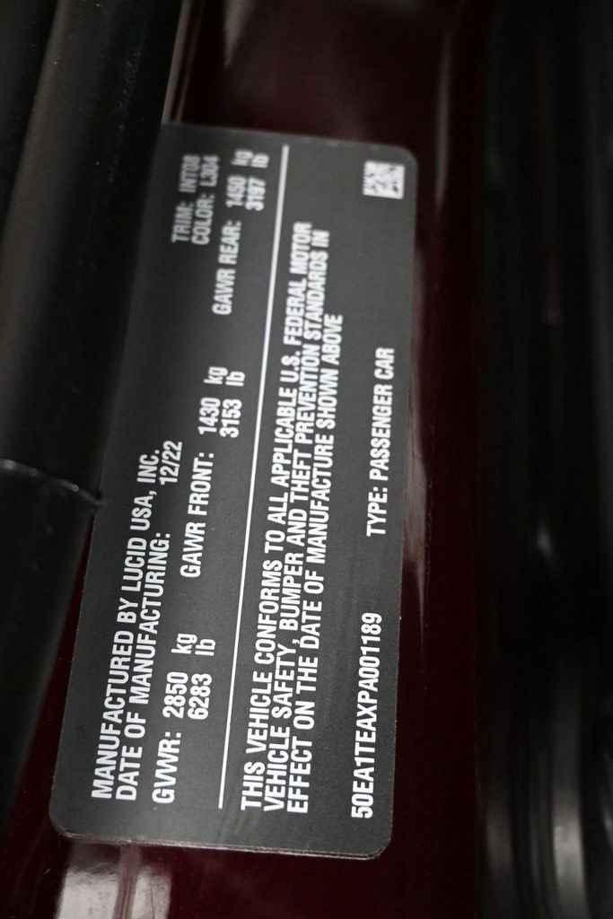 Used 2023 Lucid Air Touring image 8