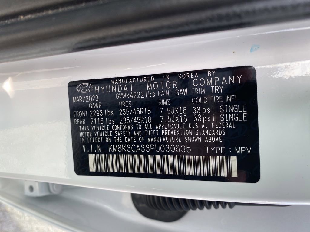 Certified 2023 Hyundai Kona N Line AWD/4WD image 26