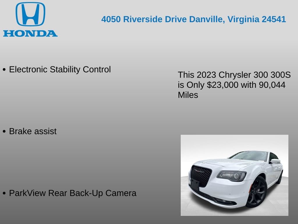 Used 2023 Chrysler 300 S RWD image 12