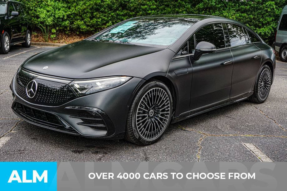 Used 2024 Mercedes-Benz EQS 450+ Sedan w/ AMG Line Exterior Package image 2