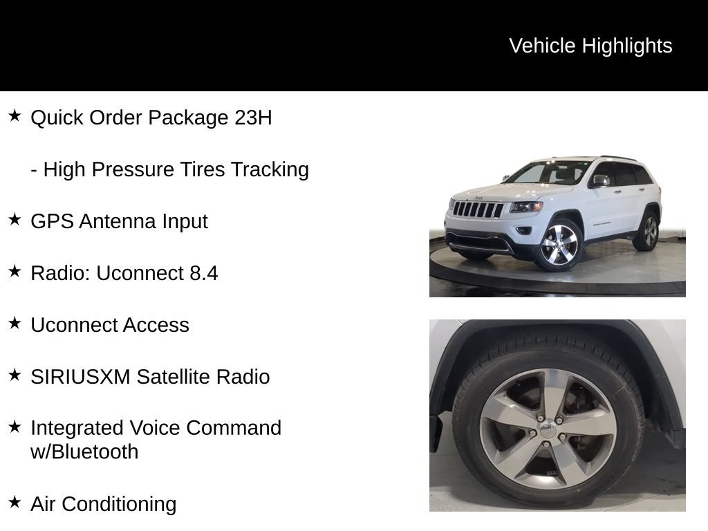 Used 2015 Jeep Grand Cherokee Limited AWD/4WD image 7