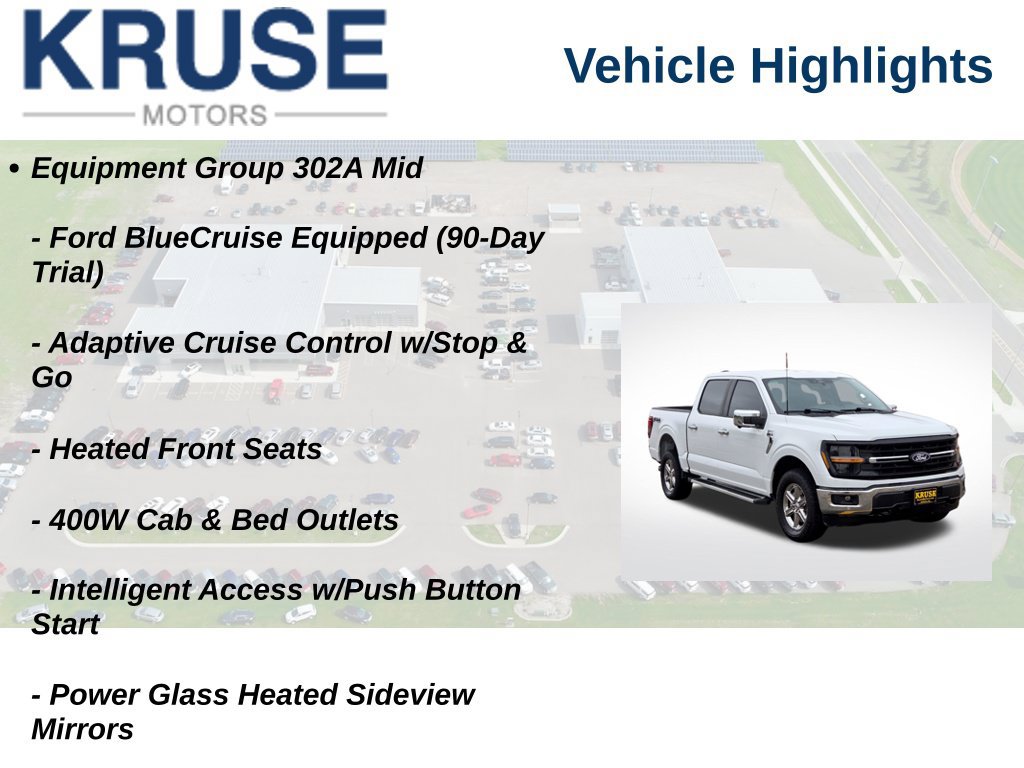 Used 2024 Ford F150 XLT w/ Equipment Group 302A MID AWD/4WD image 10