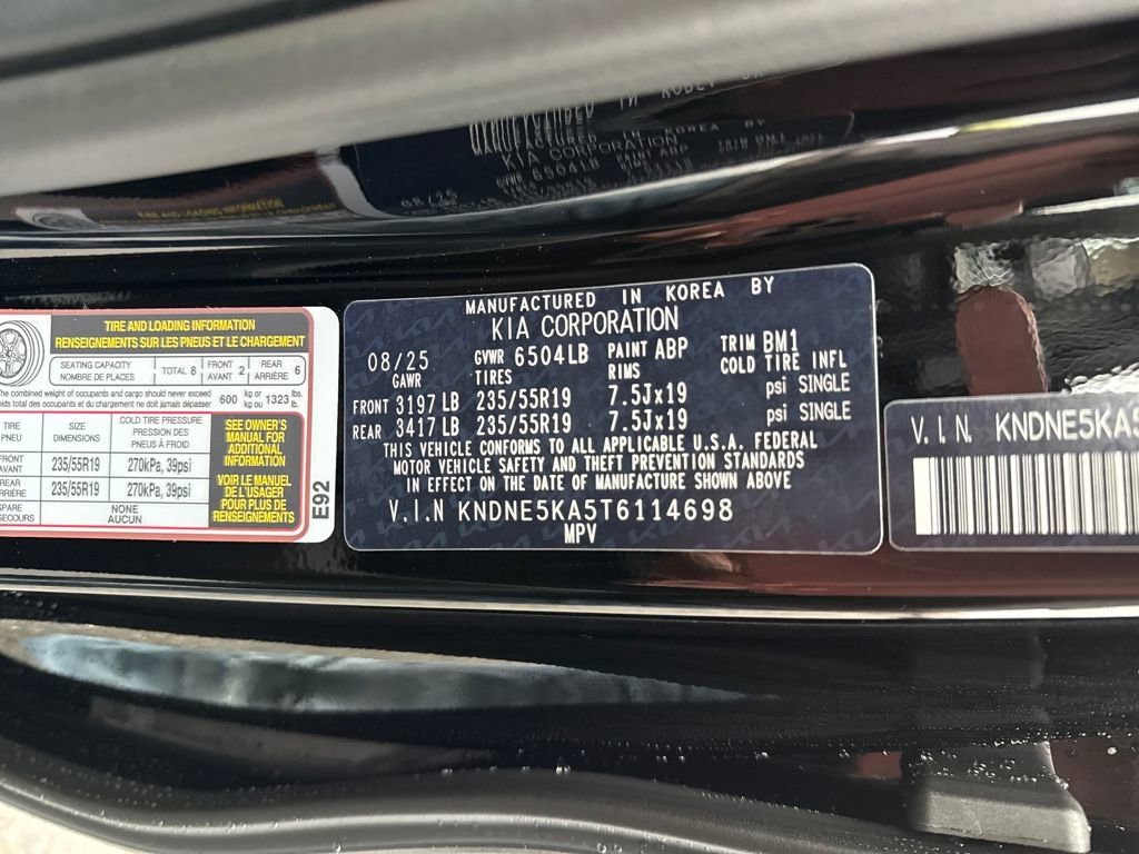 New 2026 Kia Carnival SX Prestige image 22