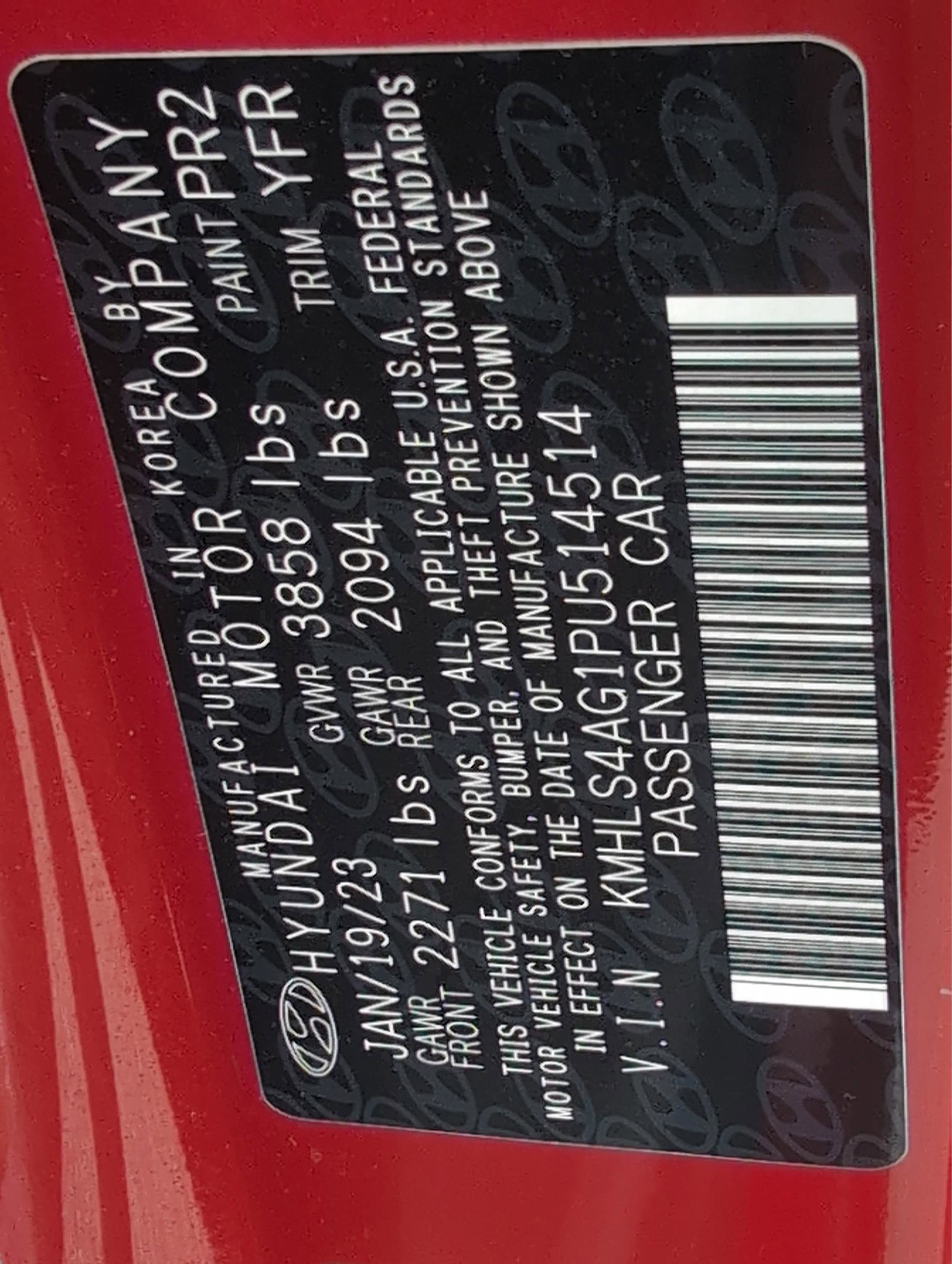 Used 2023 Hyundai Elantra SEL w/ Convenience Package image 12