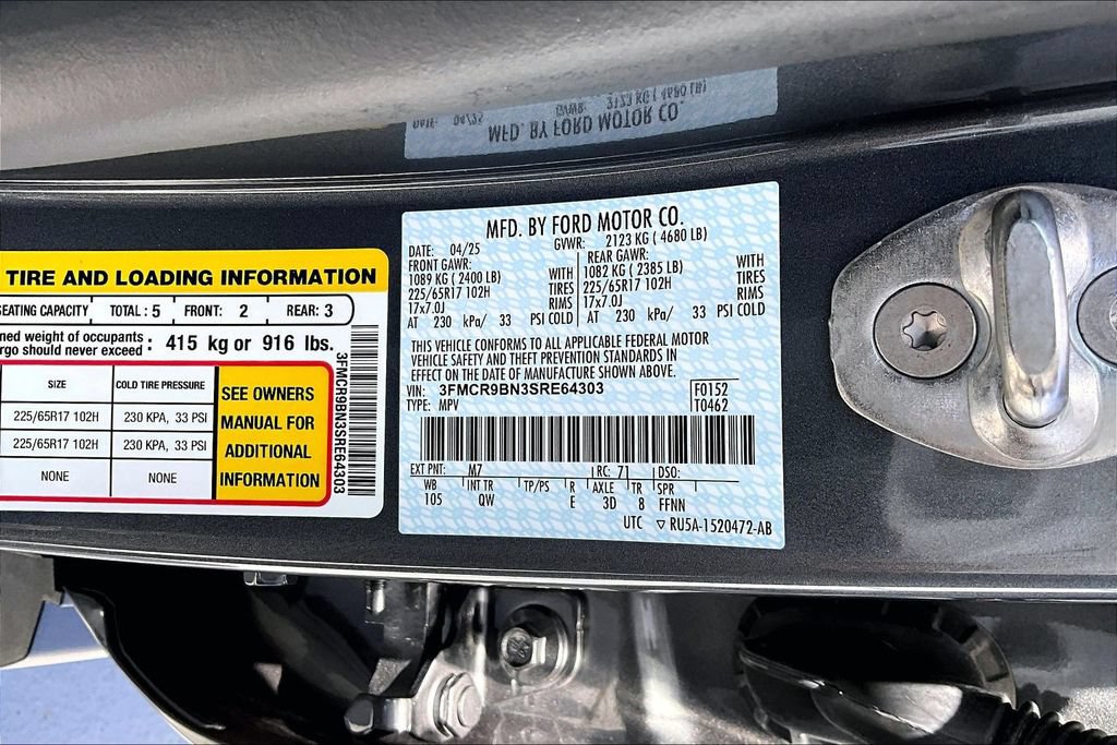 Used 2025 Ford Bronco Sport Big Bend w/ Convenience Package AWD/4WD image 17
