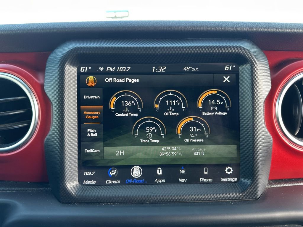 Used 2023 Jeep Wrangler Unlimited Rubicon w/ Xtreme Recon 35" Tire Package image 36