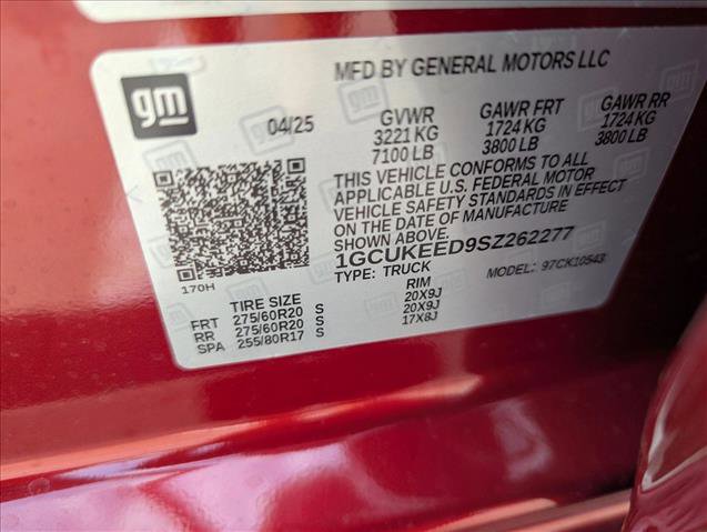 New 2025 Chevrolet Silverado 1500 RST image 20