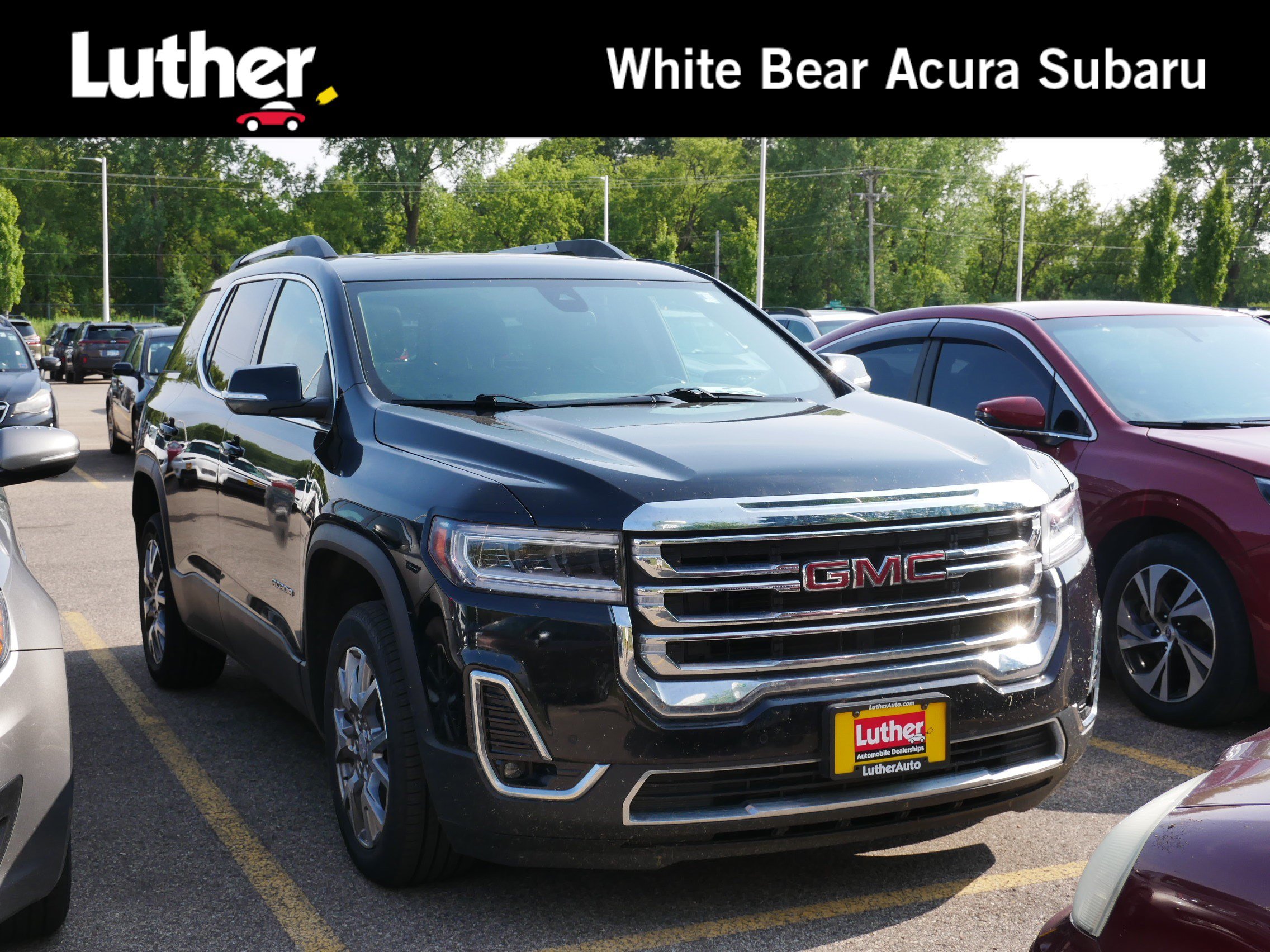 Used 2021 GMC Acadia SLT w/ Preferred Package AWD/4WD image 1