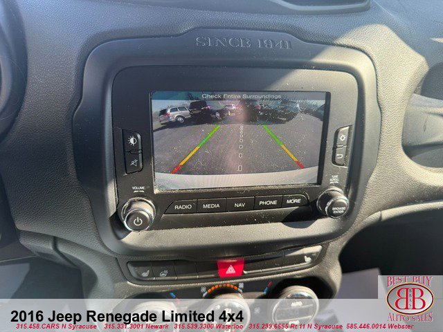 Used 2016 Jeep Renegade Limited AWD/4WD image 14
