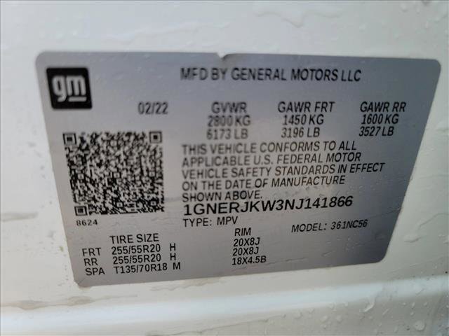 Used 2022 Chevrolet Traverse RS image 23